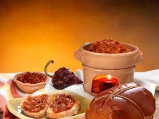 Nduja Piccantina gr 160/250 - ct da 10 pz