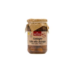 CASTAGNE COTTE allo sciroppo - vari formati CT 12