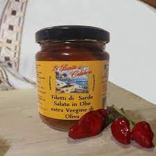 Filetti di Sarde Salate e Pepate 200 gr CT 8