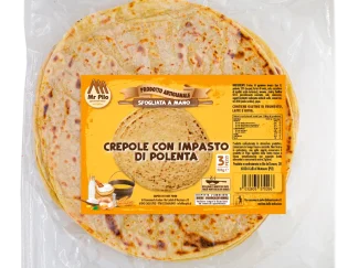 Crepole con impasto di polenta conf. 3 pz. - ct. 15pz